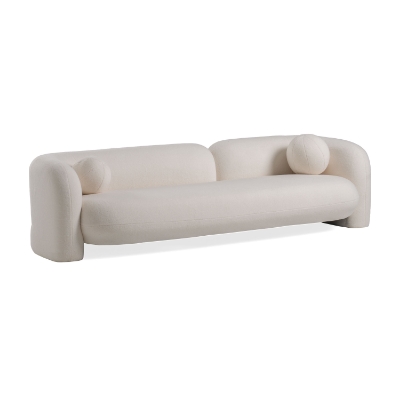 Picture of Modrest - Khan Modern 4-Seater Off White Fabric Sofa