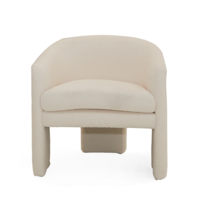 Picture of Modrest - Khan Modern Off White Fabric Accent Chair