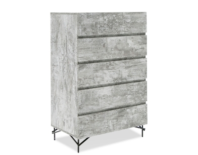 Picture of Nova Domus Aria - Italian Modern Multi Grey with texture Chest