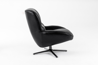 Picture of Modrest Theo - Modern Black Leather Accent Chair