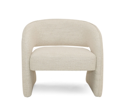 Picture of Modrest Luby - Modern Cream Fabric  Accent Chair