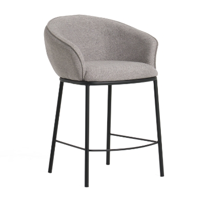 Picture of Modrest Rumi - Modern Grey Counter Stool