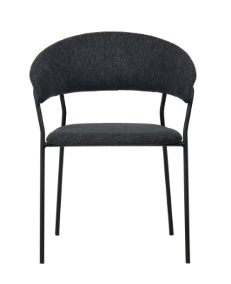 Picture of Modrest Marlynn - Modern Dark Grey Dining Chair Set of 2