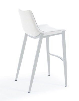 Picture of Modrest Jane - Modern White Counter Stool Set of 2