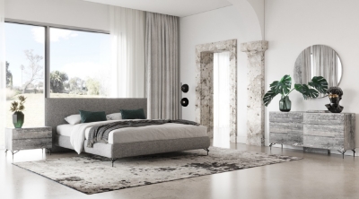 Picture of Nova Domus Aria - Italian Modern Multi Grey Bedroom Set