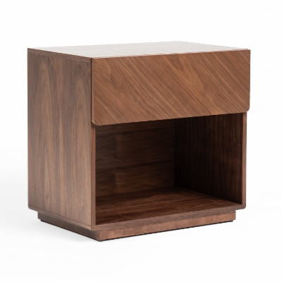 Picture of Nova Domus Kamela- Modern Walnut Nightstand