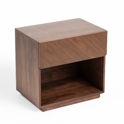 Picture of Nova Domus Kamela- Modern Walnut Nightstand