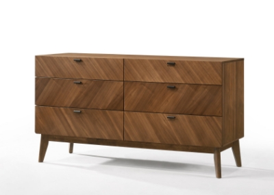 Picture of Nova Domus Kamela -Modern Walnut Bedroom Set