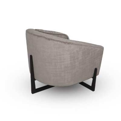 Picture of Modrest Forbis - Contemporary Grey Fabric Accent Chair