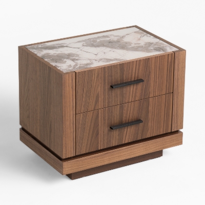 Picture of Nova Domus Bailey- Modern Walnut Nightstand