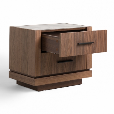 Picture of Nova Domus Bailey- Modern Walnut Nightstand