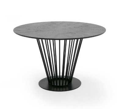 Picture of Modrest Conroy - Modern Black Round Dining Table