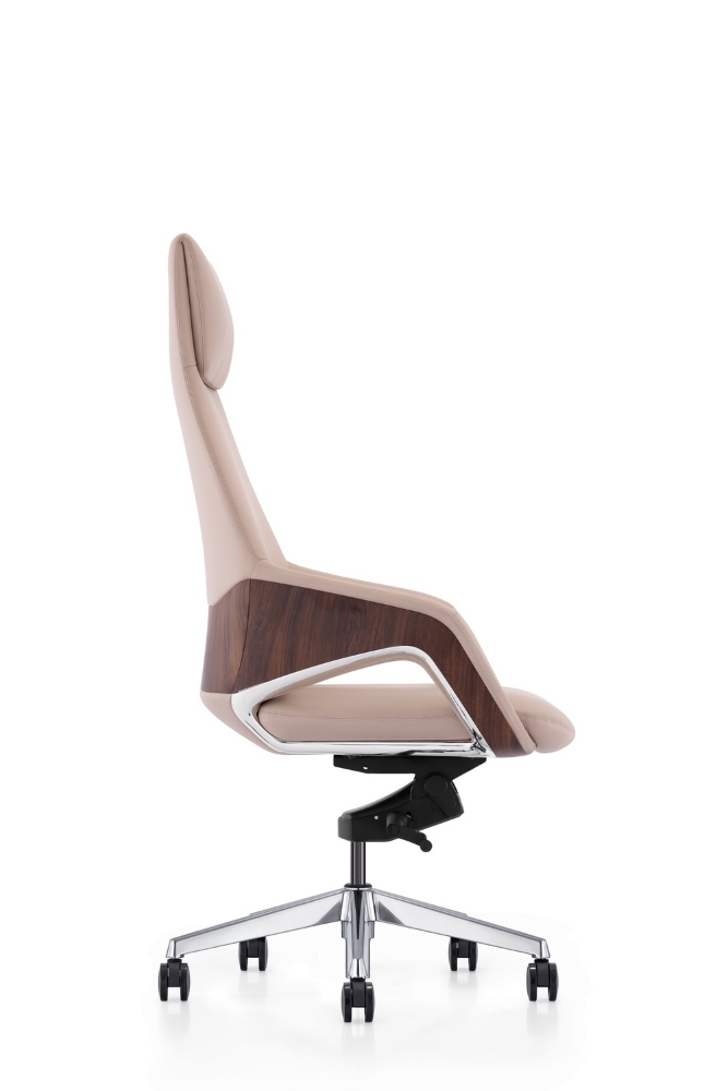 Picture of Modrest - Prost Modern Beige High Back Executive Office Chair