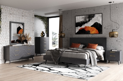 Picture of Modrest Diana - Modern Grey Ash Bedroom Set