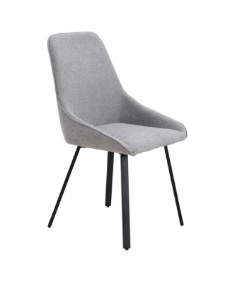 Picture of Modrest - Gillette Modern Gray Fabric Dining Chair  Set of 2