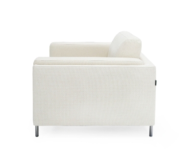 Picture of Divani Casa Schmidt - Modern Off White Fabric Chair