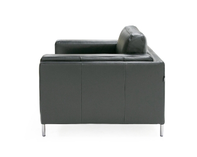 Picture of Divani Casa Schmidt - Modern Black Leather Chair