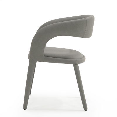 Picture of Modrest Faerron - Modern Grey Leatherette Dining Chair