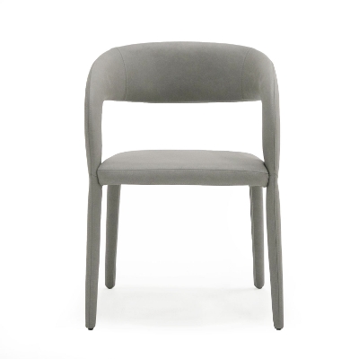 Picture of Modrest Faerron - Modern Grey Leatherette Dining Chair