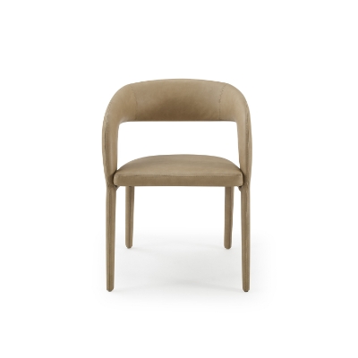 Picture of Modrest Faerron - Modern Tan Leatherette Dining Chair