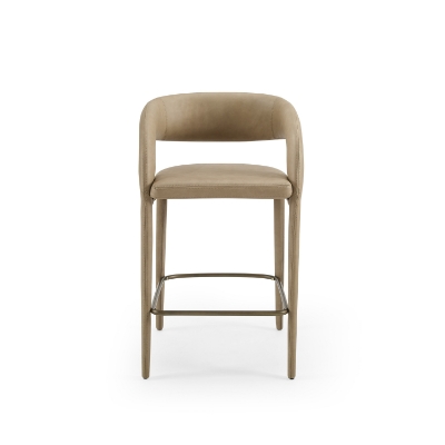 Picture of Modrest Faerron - Modern Tan Leatherette Counter Chair