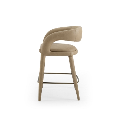 Picture of Modrest Faerron - Modern Tan Leatherette Counter Chair