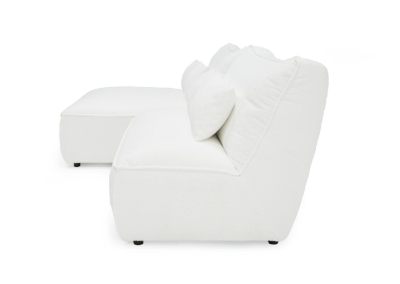 Picture of Divani Casa Racine - Modern White Fabric Modular Sectional Sofa