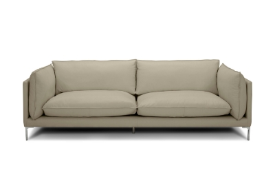 Picture of Divani Casa Harvest - Modern Taupe Full Leather Sofa Set