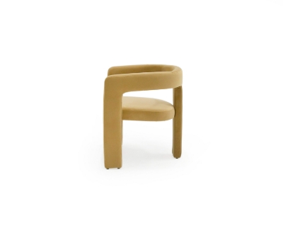 Picture of Modrest Cherish - Modern Tan Fabric Dining Chair