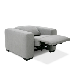 Picture of Divani Casa Bode - Modern Grey Fabric Recliner Chair