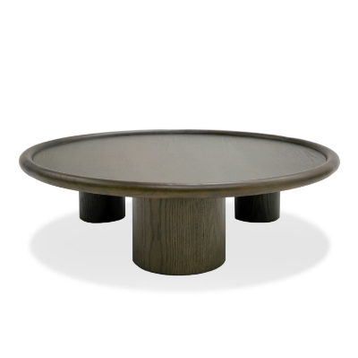 Picture of Modrest Strauss - Contemporary Brown Ash Round Coffee Table