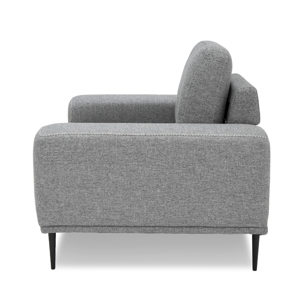 Picture of Divani Casa Fonda - Modern Grey Fabric Chair