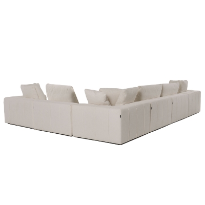 Picture of Divani Casa Vicki - Modern Off-White Fabric Modular Sectional Sofa