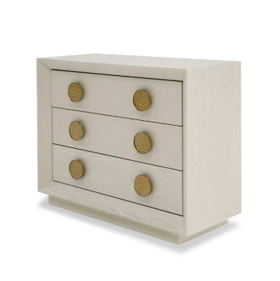 Picture of Modrest Marjorie - Modern Cream & Brushed Gold Nightstand