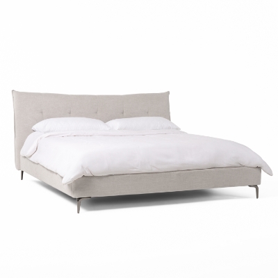 Picture of Modrest Dysart - Modern Grey Fabric Bed