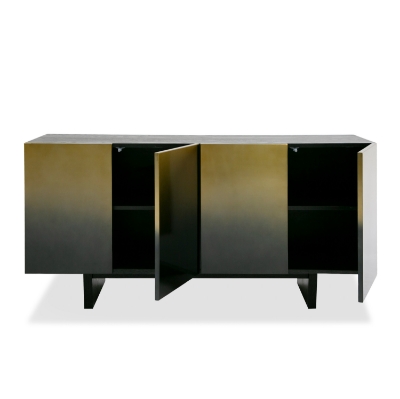 Picture of Modrest Elmira - Glam Black Ash + Gradient Stainless Steel Buffet