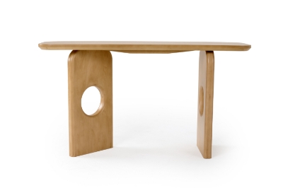 Picture of Nova Domus Oshana - Modern White Oak Console Table