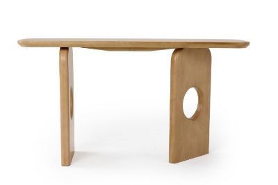 Picture of Nova Domus Oshana - Modern White Oak Console Table