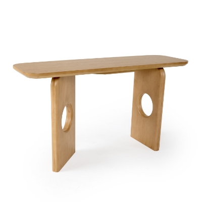 Picture of Nova Domus Oshana - Modern White Oak Console Table