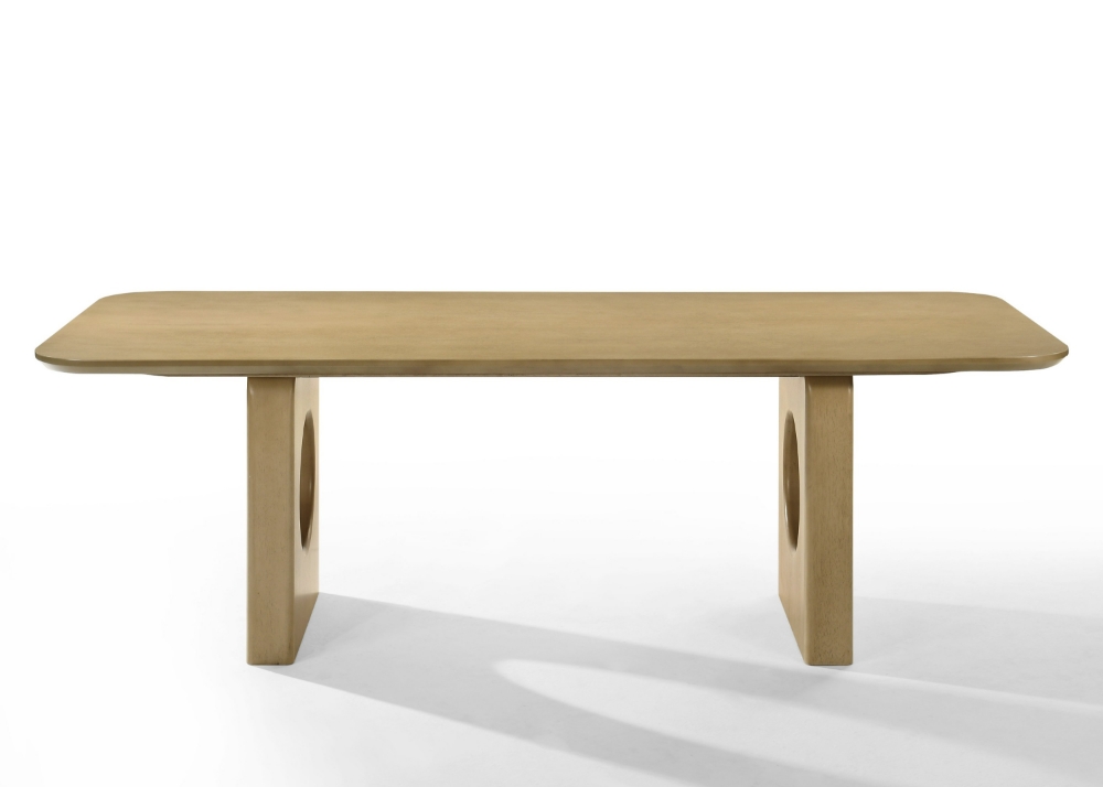 Picture of Modrest Oshana - Modern White Oak Dining Set