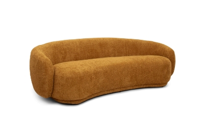 Picture of Divani Casa Andrew - Modern Orange Fabric Sofa