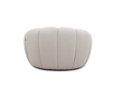 Picture of Divani Casa Yolonda - Modern Curved Beige Fabric Chair