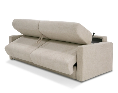 Picture of Lamod Italia Revers - Italian Modern Sand Fabric Queen Sofa Bed