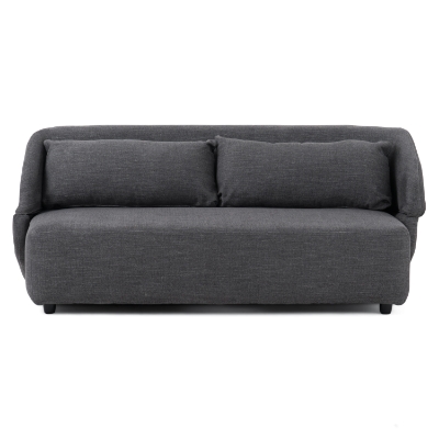 Picture of Divani Casa Lerner - Modern Dark Grey Fabric Sofa Bed