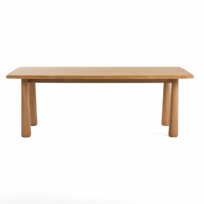 Picture of Modrest Rhea - Modern 87" Natural Acacia Rectangular Dining Table