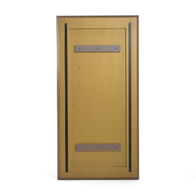 Picture of Modrest Glinda - Modern Brushed Brass Floor Mirror