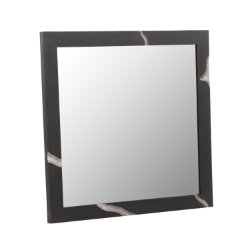 Picture of Modrest Aspen - Modern Matte Brown Ash & Silver Mirror