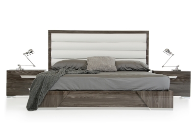 Picture of Nova Domus Capulet Italian Modern Grey Bedroom Set