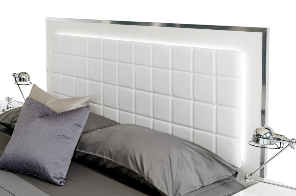 Picture of Modrest San Marino Modern White Bed