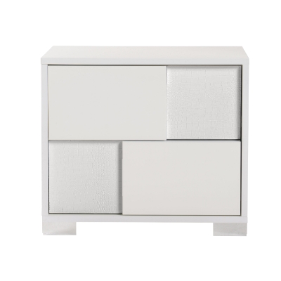 Picture of Modrest Monza Italian Modern White Nightstand